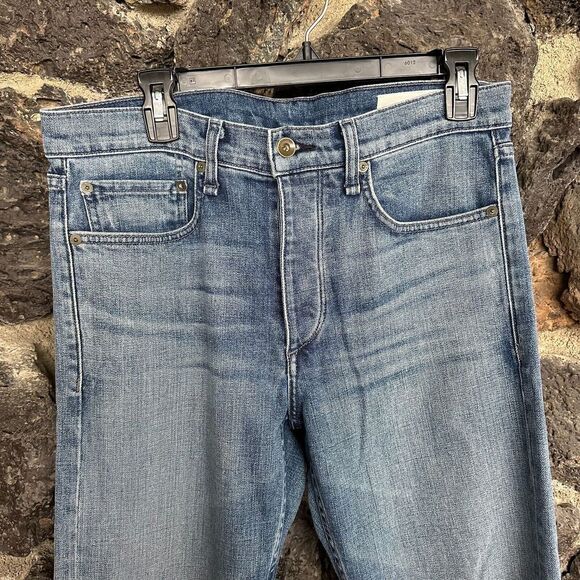 Rag & Bone Fit 2 Slim Women's Jeans Button Closure Size 31 - Picture 2 of 13